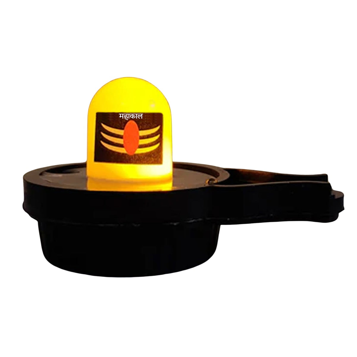 Water Sensor LED Shivling – Divine Pooja Idol – detail view