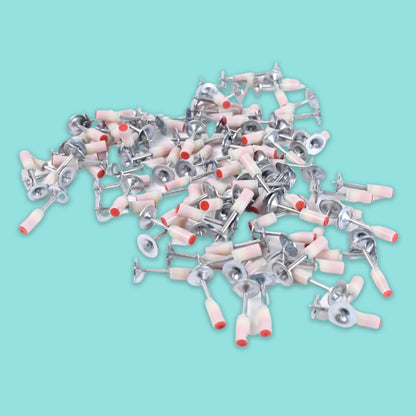Steel Nail Gun Nails – 100 pcs for Concrete & Wall