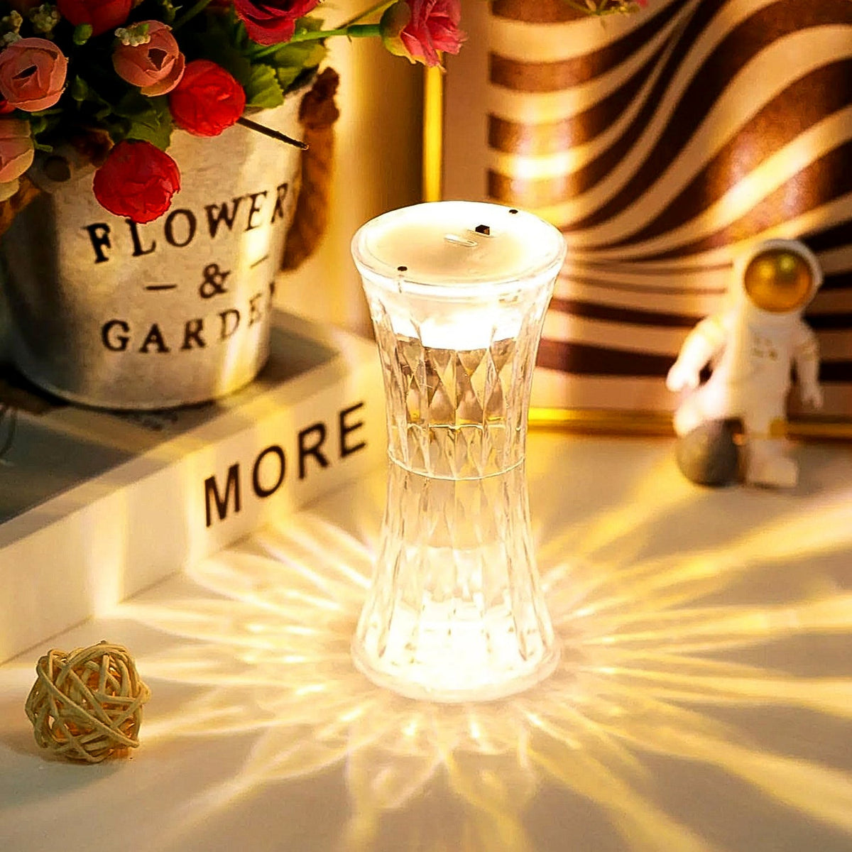 Crystal Night Light Lamp – Soft Lighting & Eye Protection – view 6