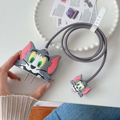 Cartoon Charger Cover – Silicon Protector for IPhone 18-20W – alternate view