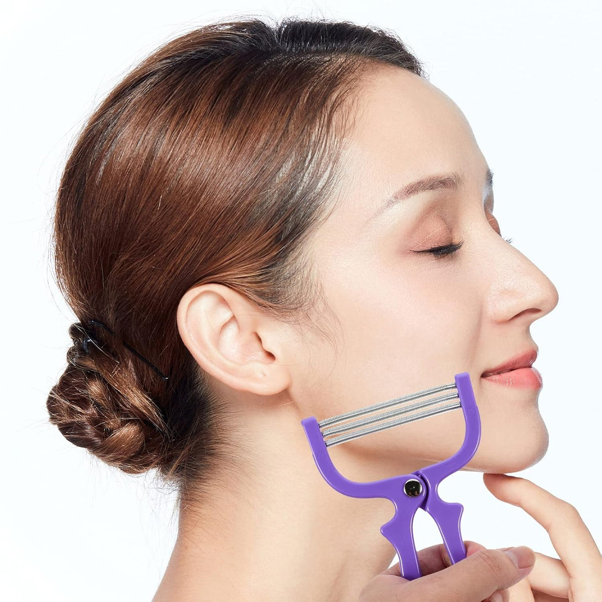 Facial Hair Remover Threading Tool – Precise & Portable – close-up