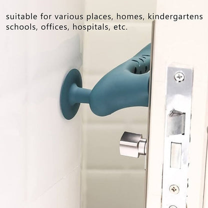 Silicone Door Handle Cover – Quiet & Anti-Static Protection – detail view