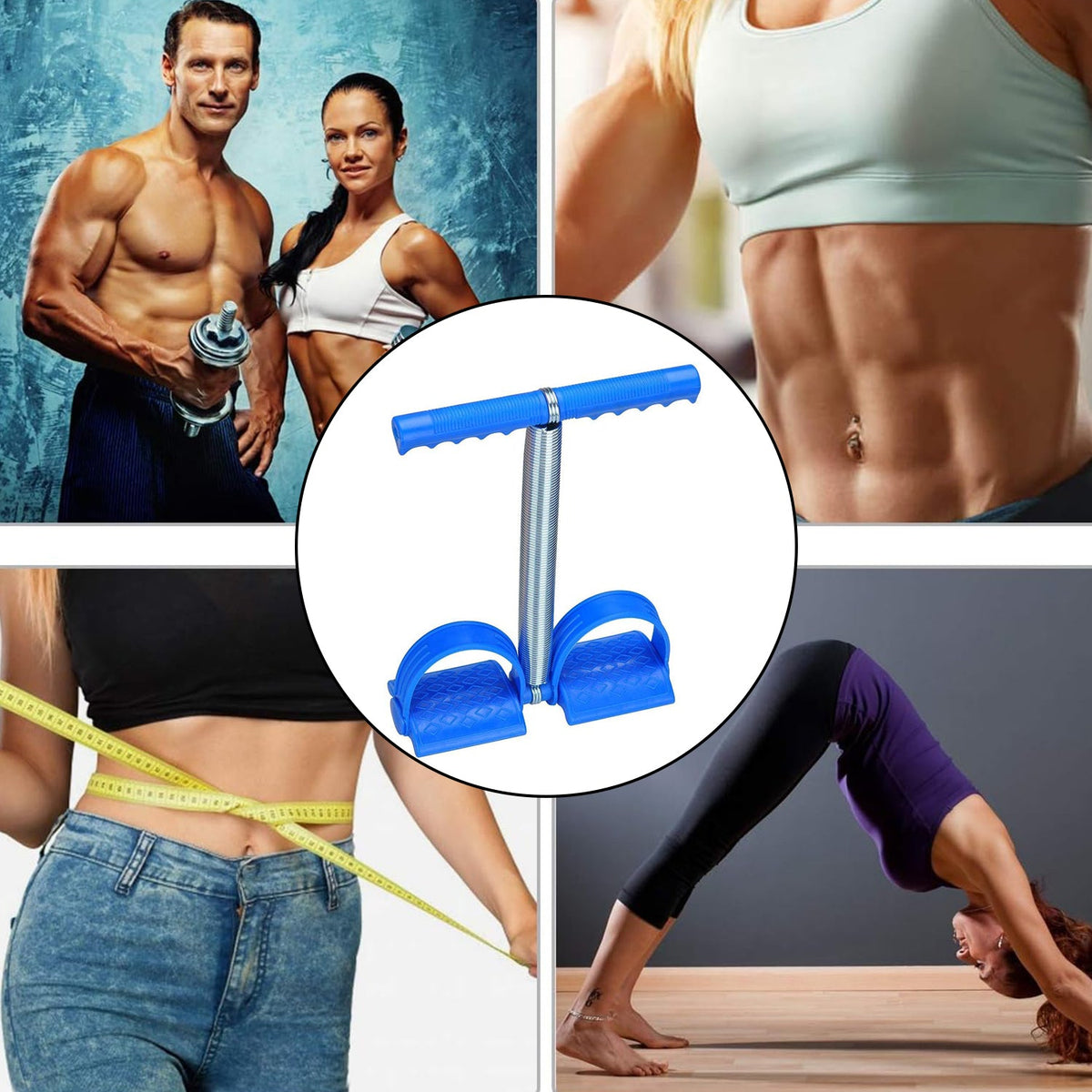 Foot Pedal Resistance Band – Full Body Home Workout – detail view