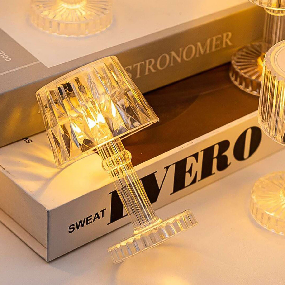 LED Candle Lamp – Portable Small Table Lamp – alternate view