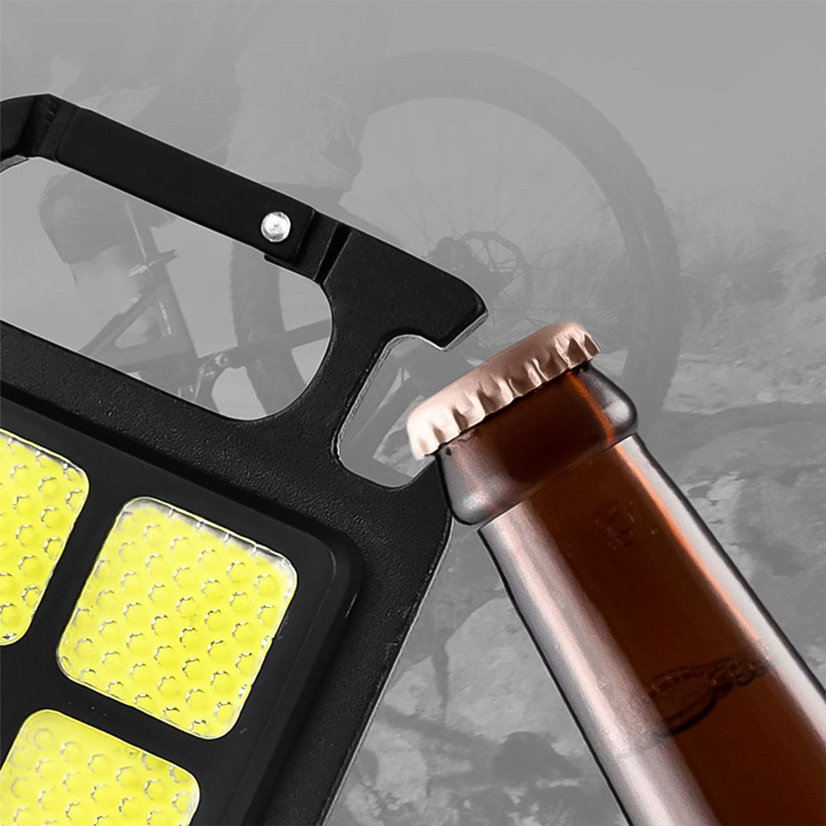 Mini LED Keychain Light 3 Modes Bottle Opener – view 8