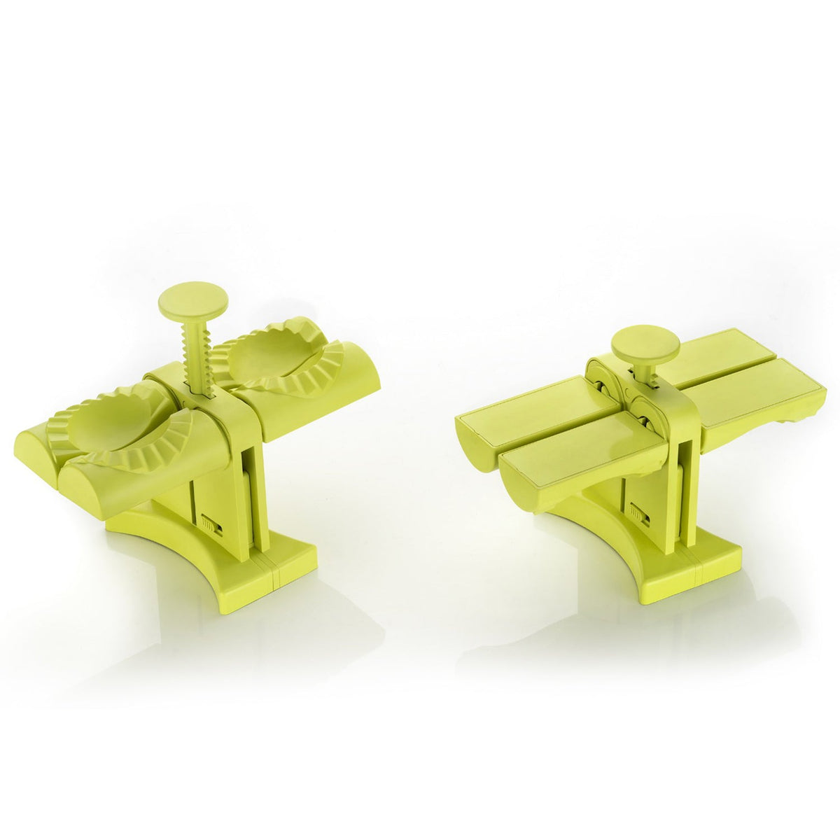 Dumpling Maker Mold – Double Head Easy Press Tool – close-up