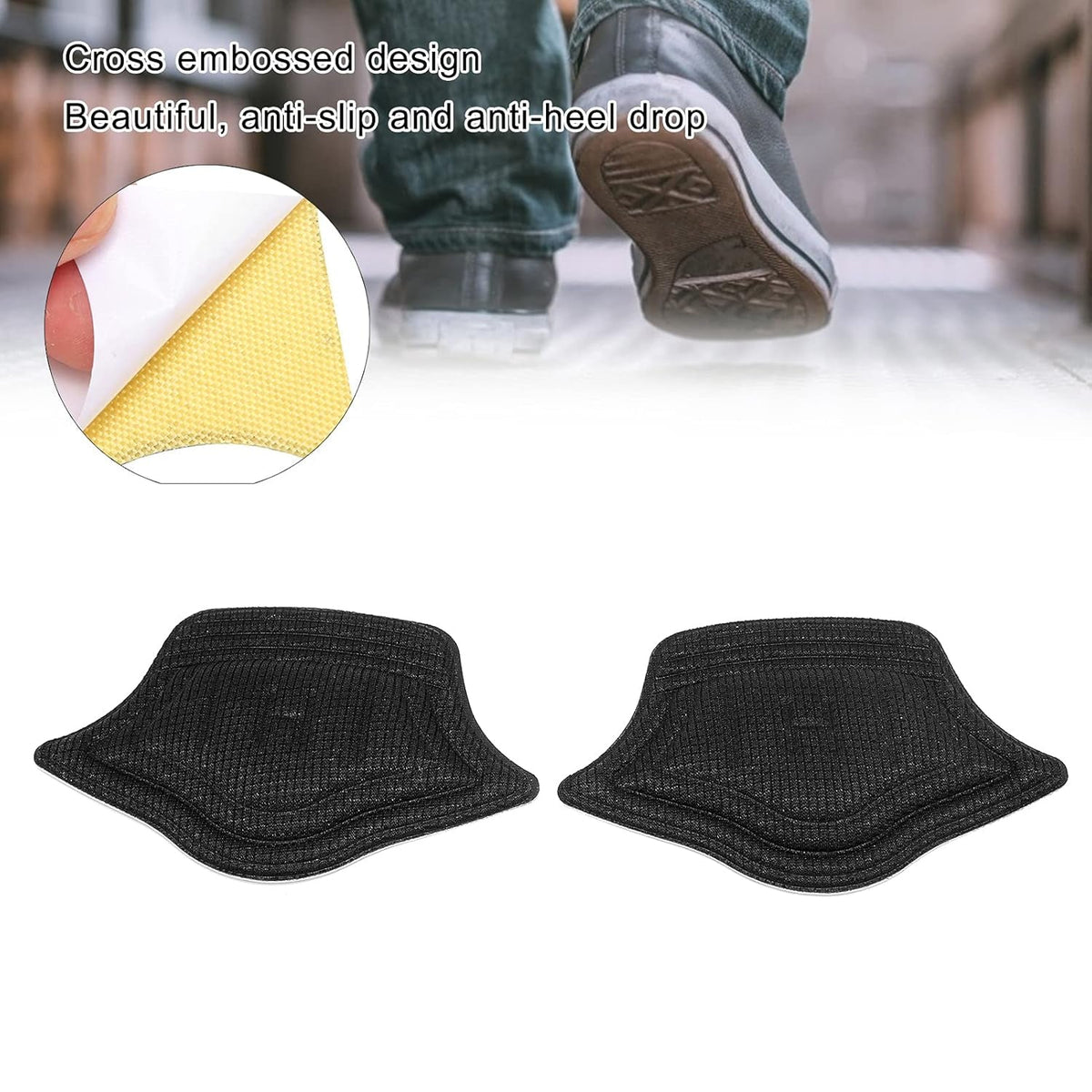 Heel Cushion Pads – Soft & Protective Shoe Insoles – detail view