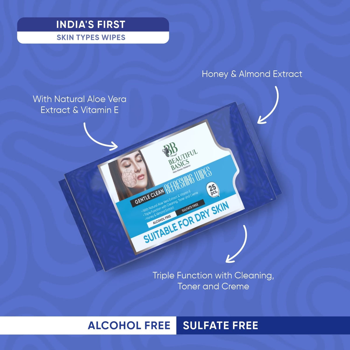 Alcohol-Free Wet Wipes – Gentle Facial & Body Cleansing – view 6