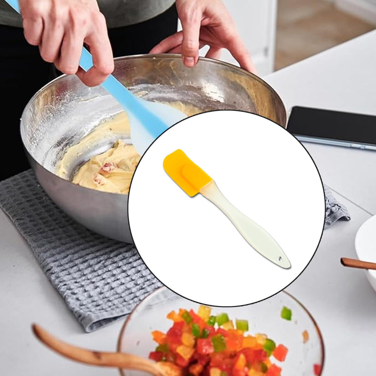 Silicone Cooking Spatula – 18 cm Heat Resistant – view 8