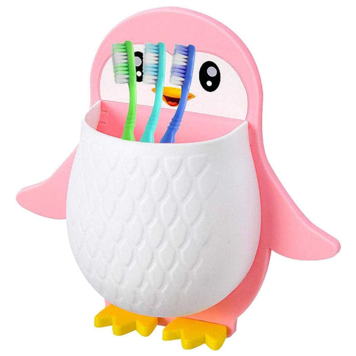 Penguin Storage Box – Wall Mount Organizer – detail view
