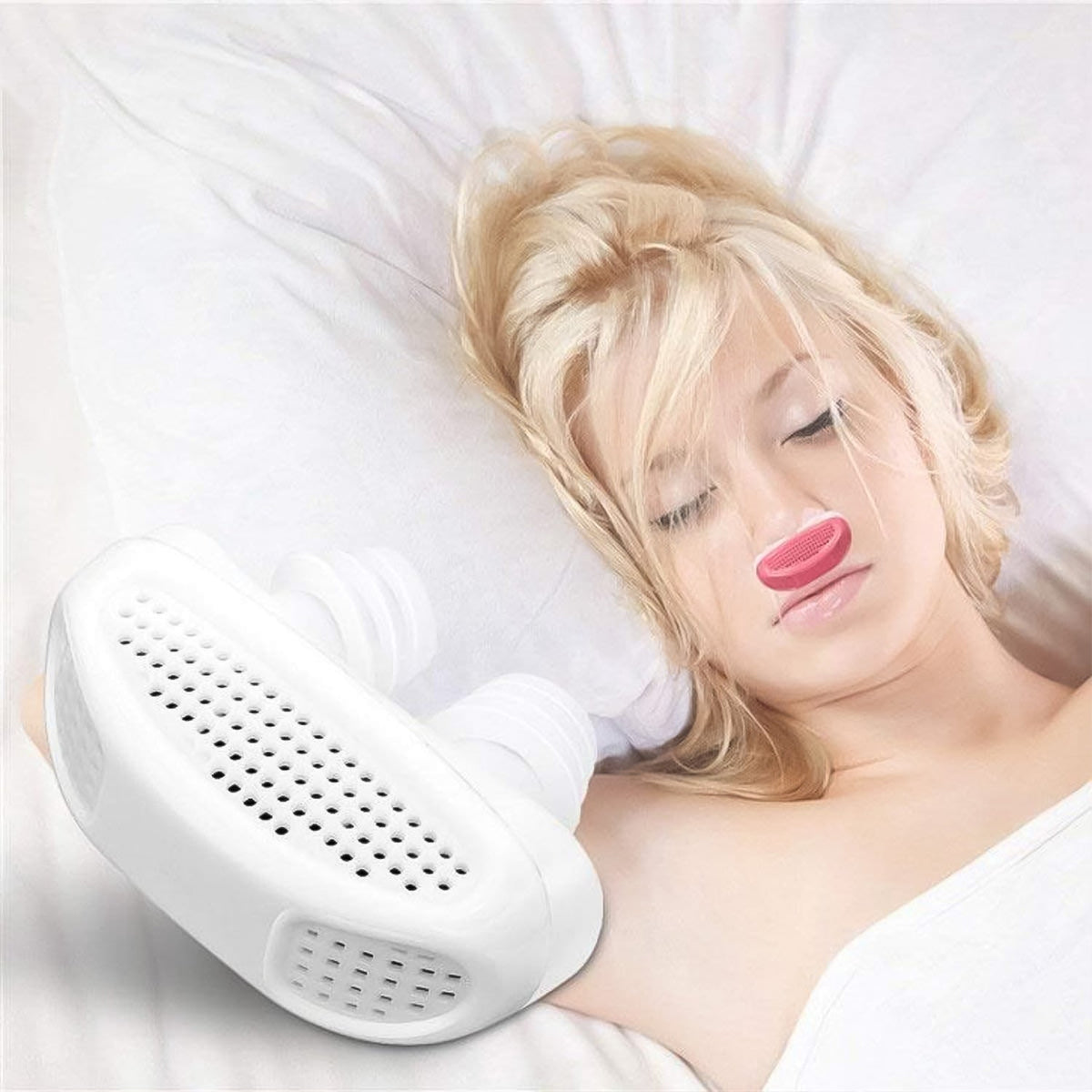 Anti-Snoring Nose Clip – 2-in-1 Air Purifier Device – view 6