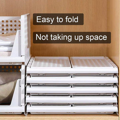 Wardrobe Clothes Organizer – 3-Layer Foldable Storage – view 7