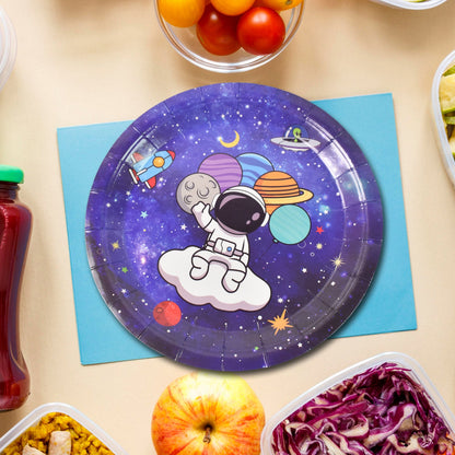 Disposable Paper Plates – Festive Birthday set – view 8