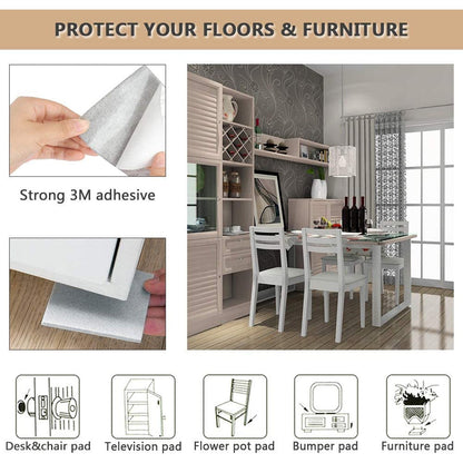Felt Furniture Pads – Square Floor Protectors (4-Pc) – view 7
