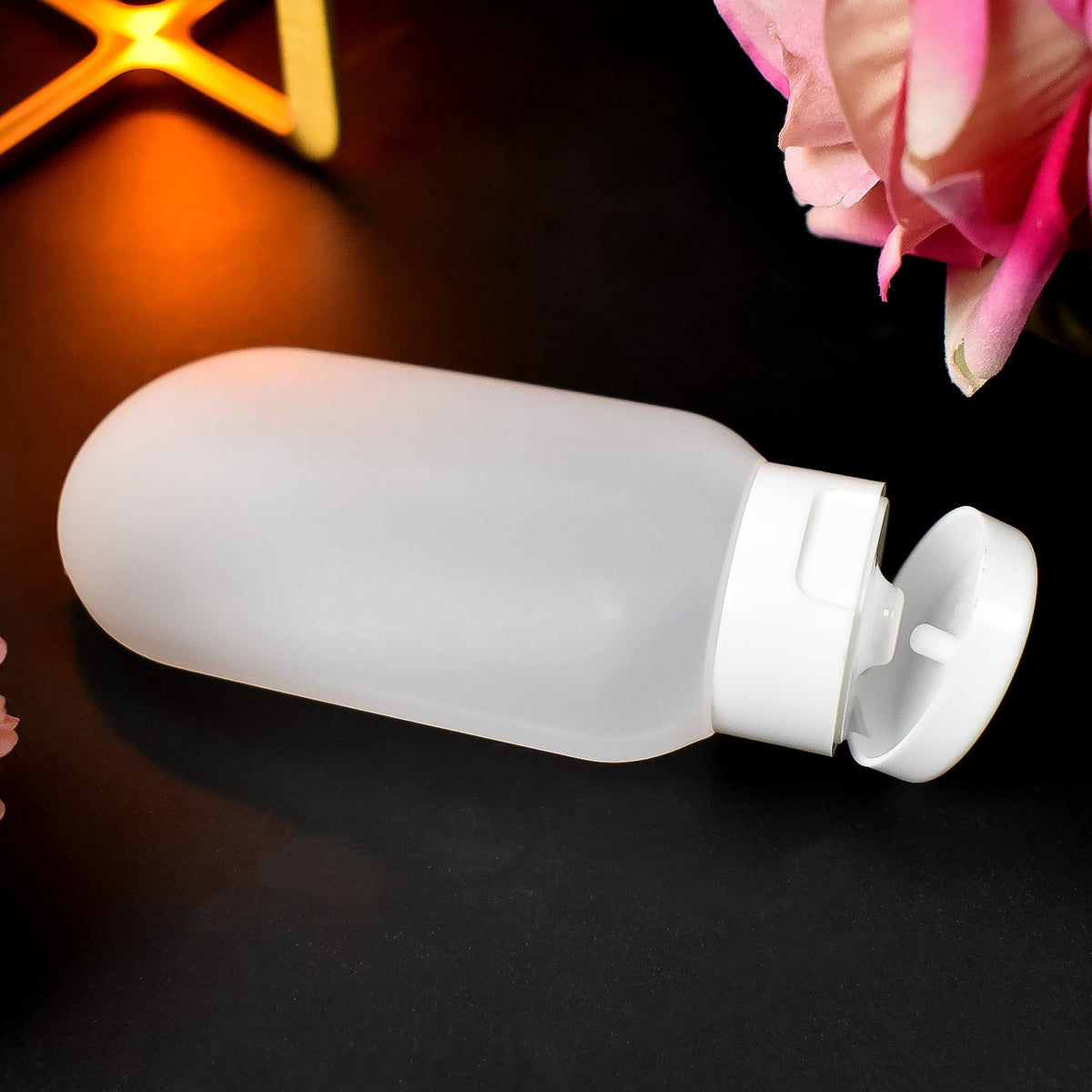 Travel Bottle – 60ml Leakproof Toiletry Container – detail view