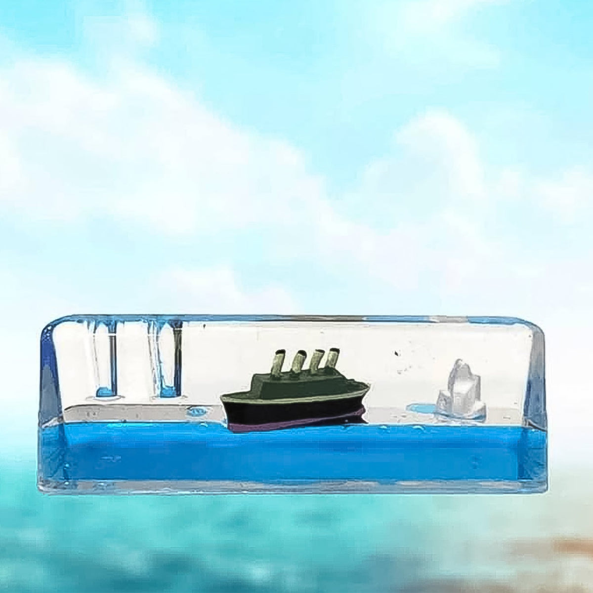Floating Cruiser Ship Decor – Unsinkable Stress Relief Toy – view 10
