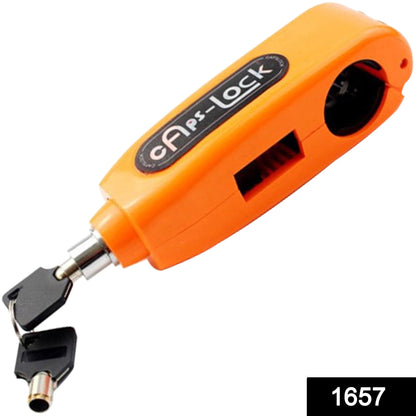 Bike Brake Lock – Heavy Duty Anti-Theft Security – side view