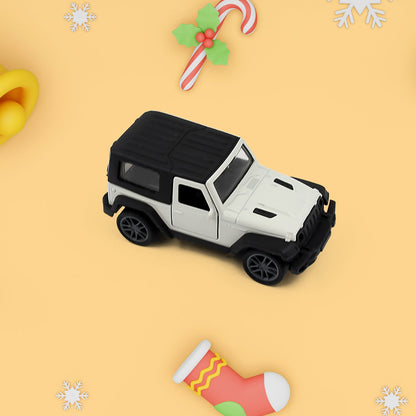 Pull Back Car Toy – Durable Metal & Plastic for Kids – detail view