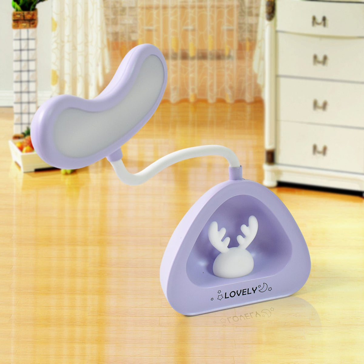 LED Desk Light – Eye-Caring USB Rechargeable Lamp – view 7