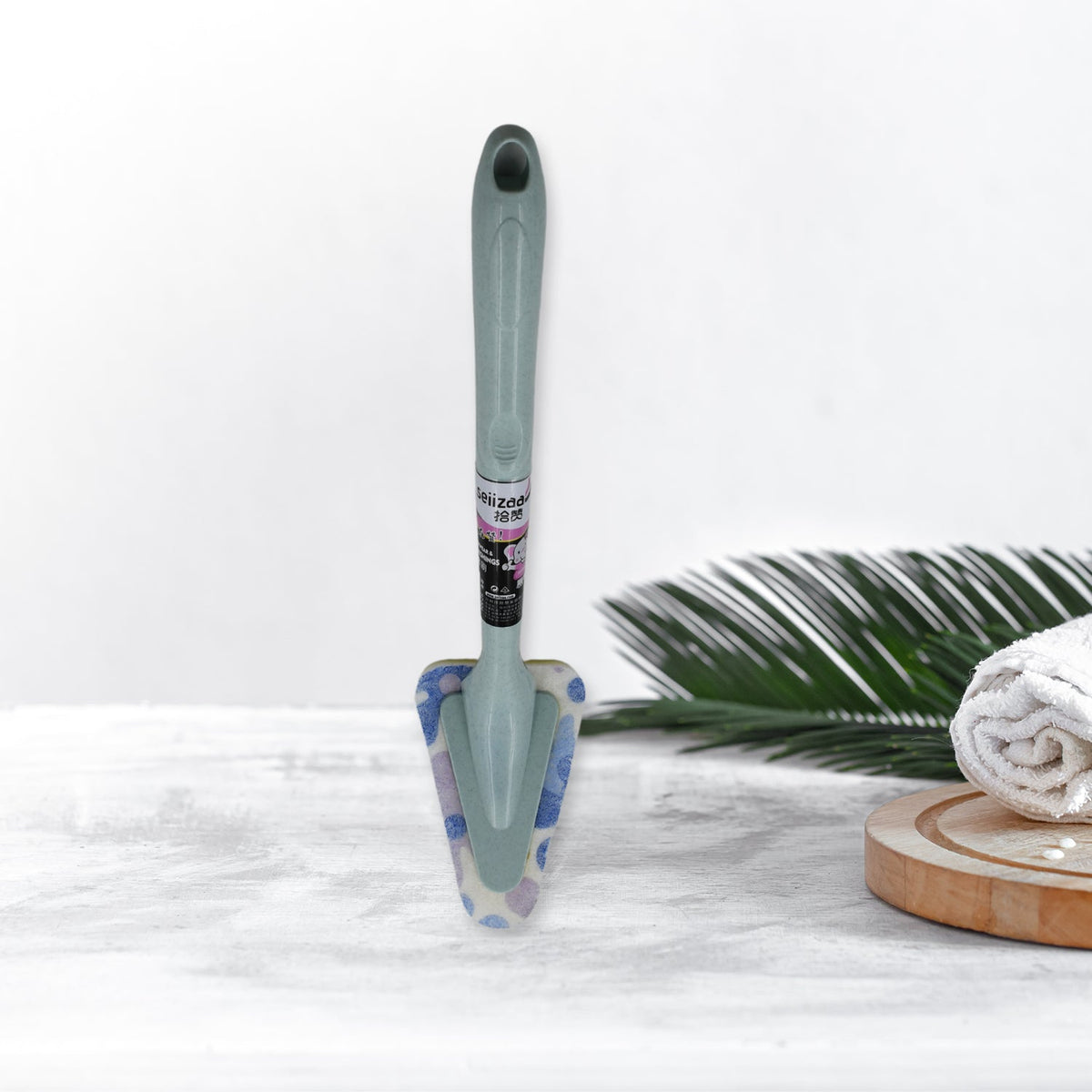 Triangular Sponge Brush – Long Handle Kitchen