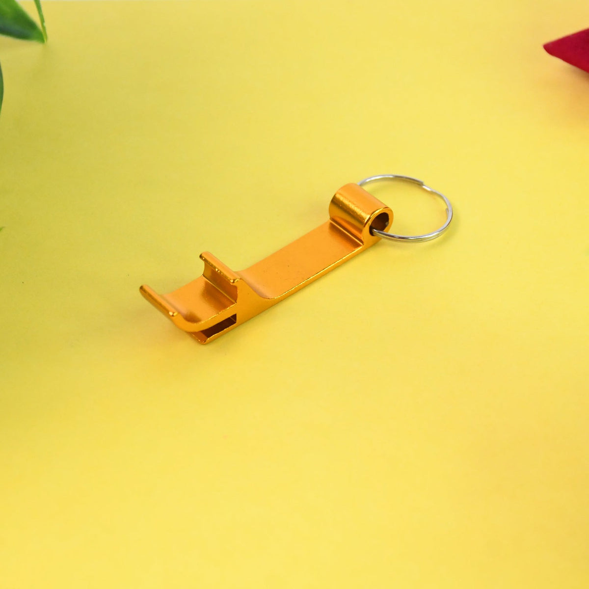 Stainless Steel Keychain – Durable Sleek Metal Key Ring – close-up