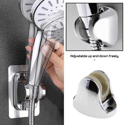 Adjustable Hand Shower Holder – Wall Mount Bracket – detail view