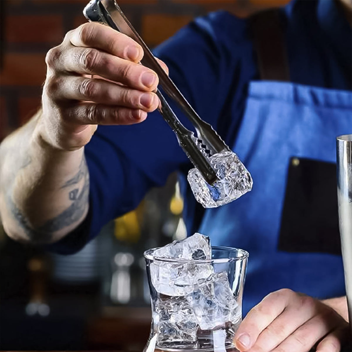 Stainless Steel Tongs – 13cm Ice & Sugar Serving – view 6