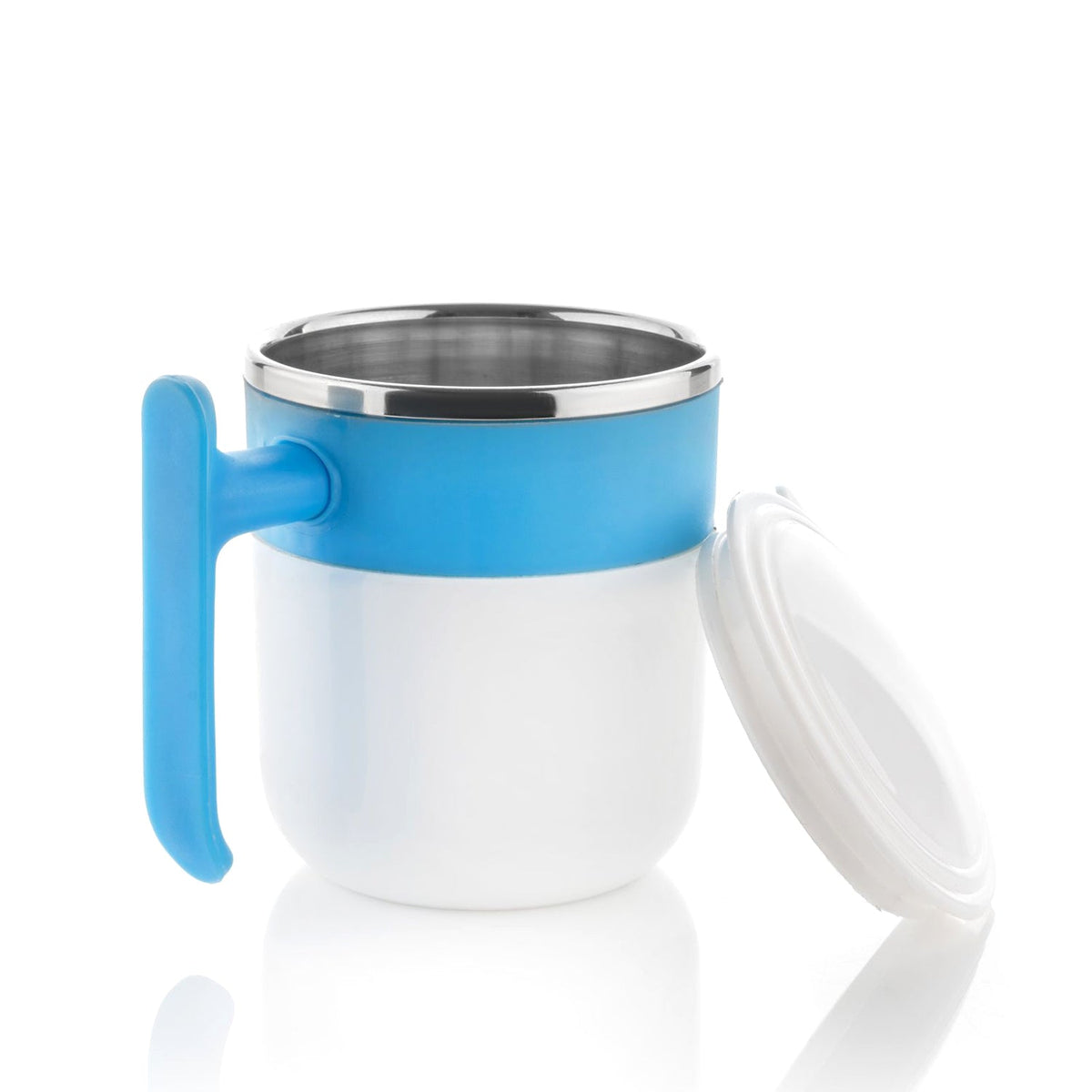 Insulated Coffee Mug – Spill-Proof Stainless Steel – detail view