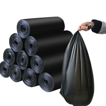 Black Garbage Bags – Durable 45x50cm Dustbin Bags – alternate view