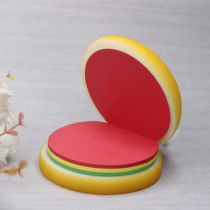 Burger Shaped Sticky Notes – Multicolor Unique Memo Pads – view 7