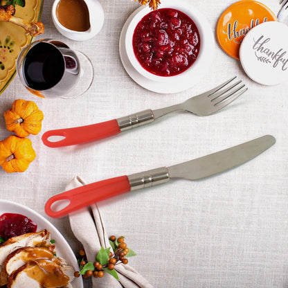 Luxury Cutlery set – 26-Piece Stainless Steel with Stand – detail view