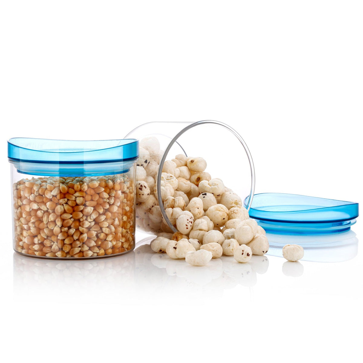 Airtight Kitchen Jar set – Unbreakable Storage (2 Pcs) – detail view