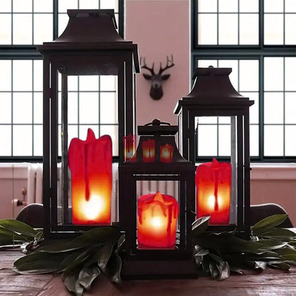 Flameless LED Candles – Realistic Melted Design Decor – alternate view