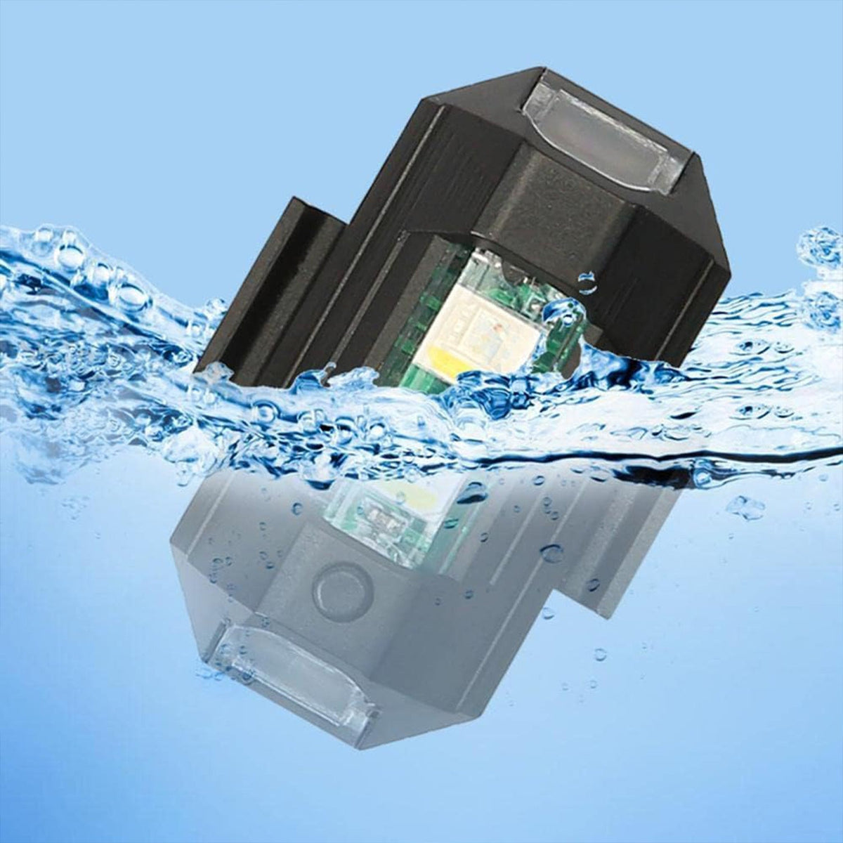 LED Strobe Light – USB Rechargeable & Waterproof – close-up