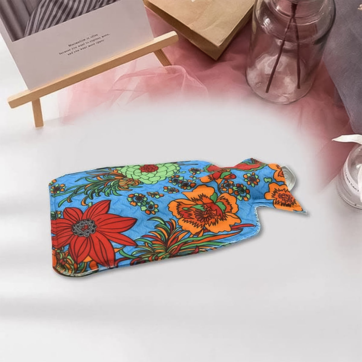 Hot Water Bag for Pain Relief – Rubber Heating Pad – detail view