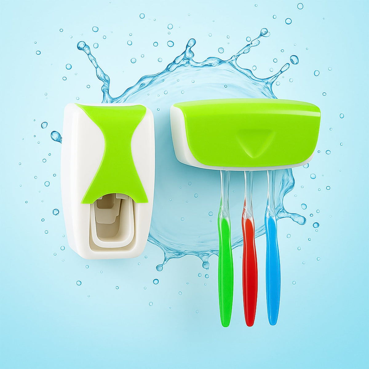 Automatic Toothpaste Dispenser – Wall Mount – close-up