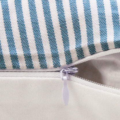 Leather & Cotton Pillow Covers – 20x20 inch (2-Pack) – alternate view
