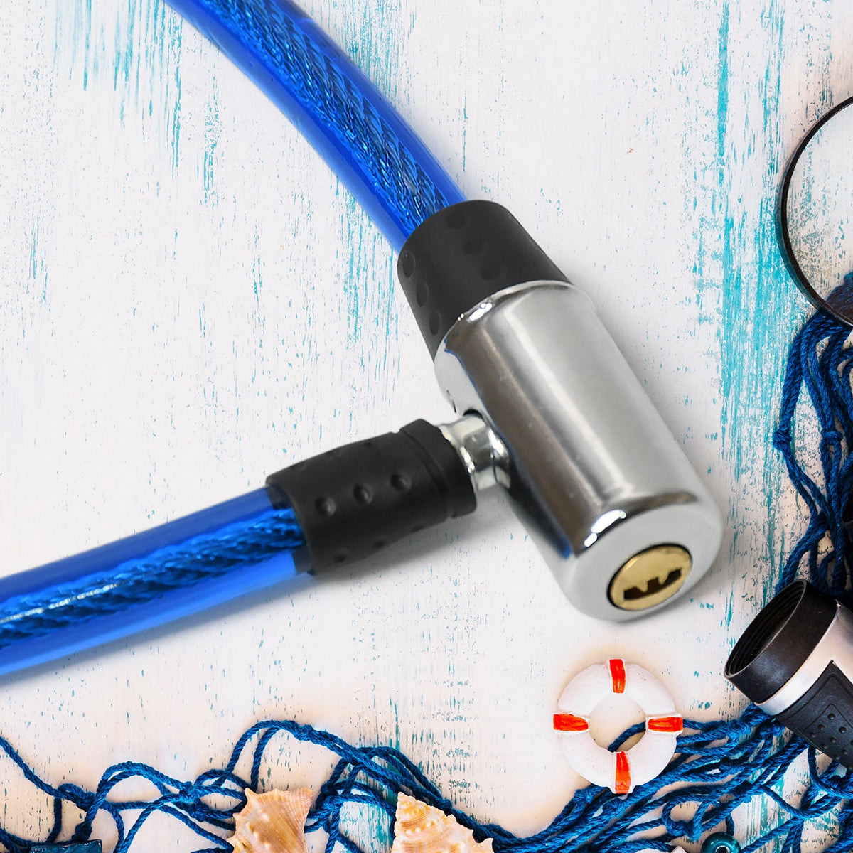 Multi-Purpose Cable Lock – Durable Security for Bikes & More – close-up