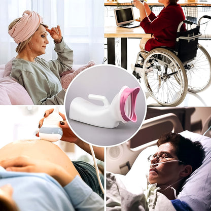 Female Urinal Potty Can – 1000ml Spill-Proof – detail view