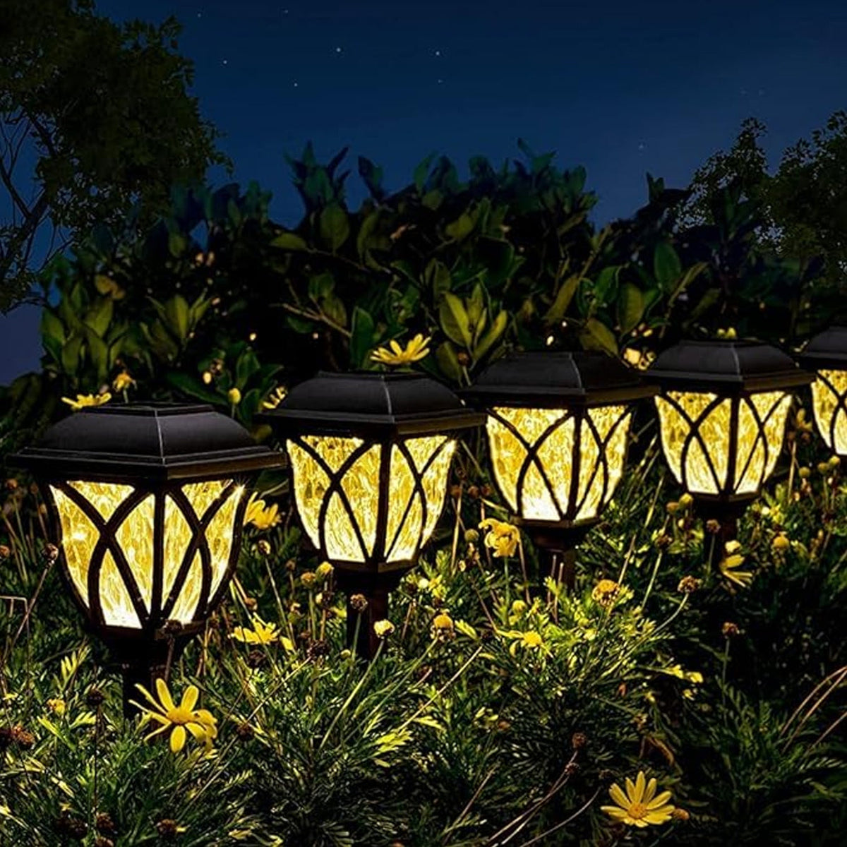 Solar Pathway Lights – Water-Ripple Garden Lighting – view 8