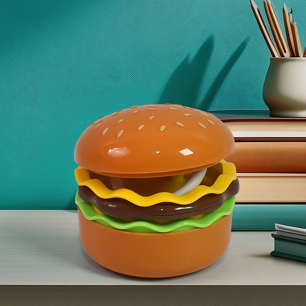 Burger Delight Folding LED Lamp – Adjustable & Rechargeable – view 6