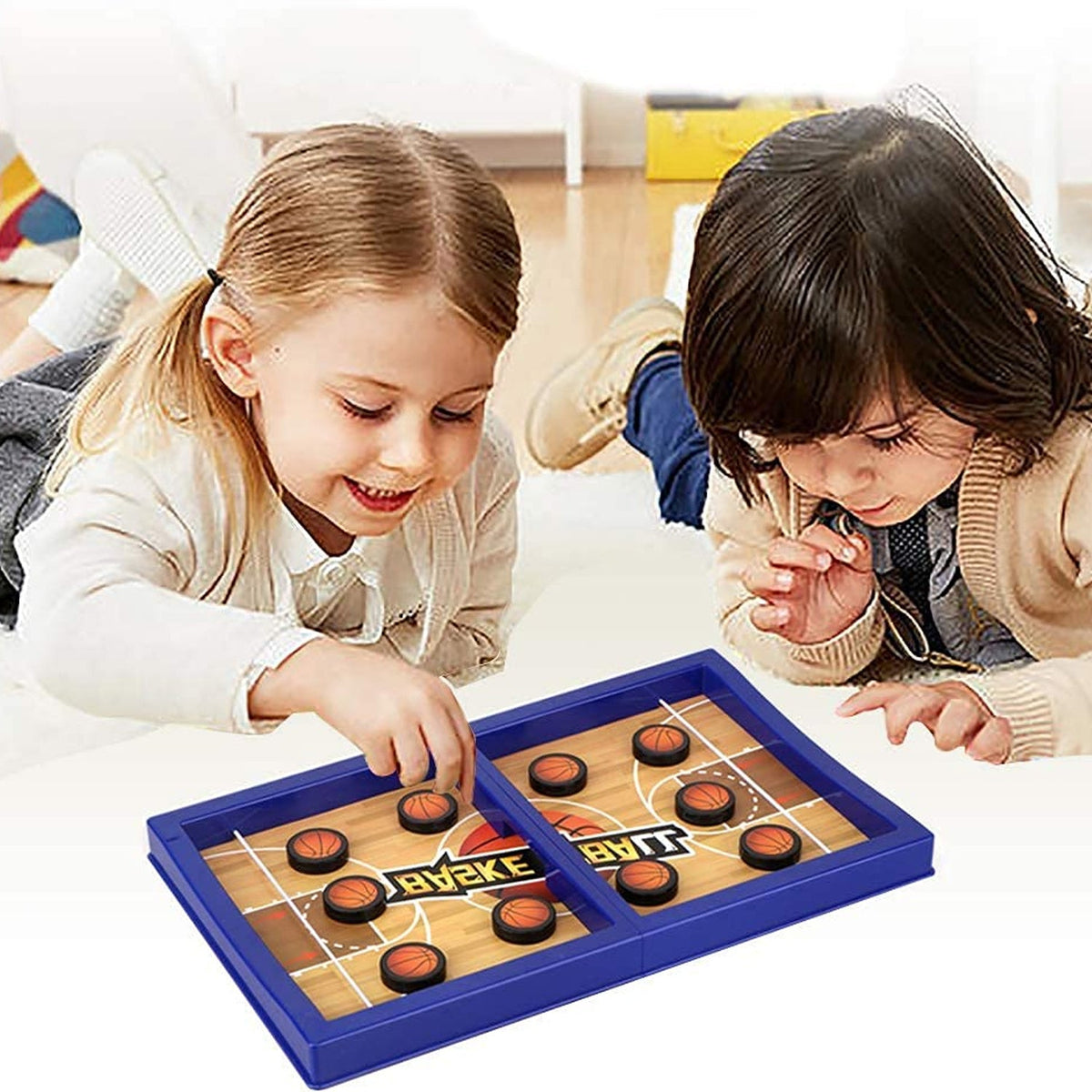 Desktop Basketball Game – Fast Sling Puck Fun for All Ages