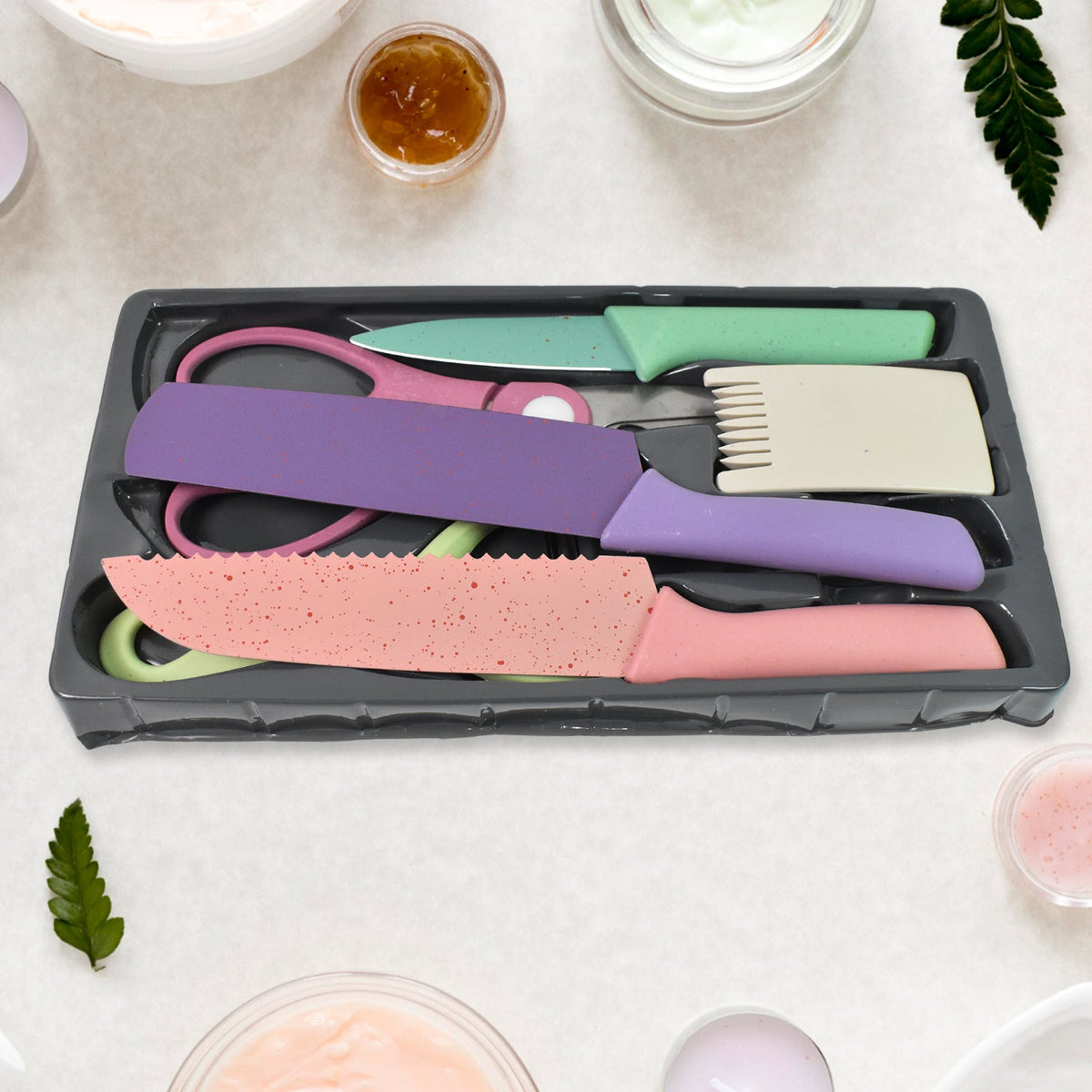 Kitchen Knife set – Professional 6-Piece High Carbon Steel – detail view