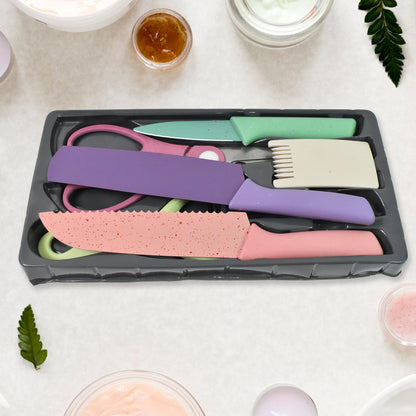 Kitchen Knife set – Professional 6-Piece High Carbon Steel – detail view
