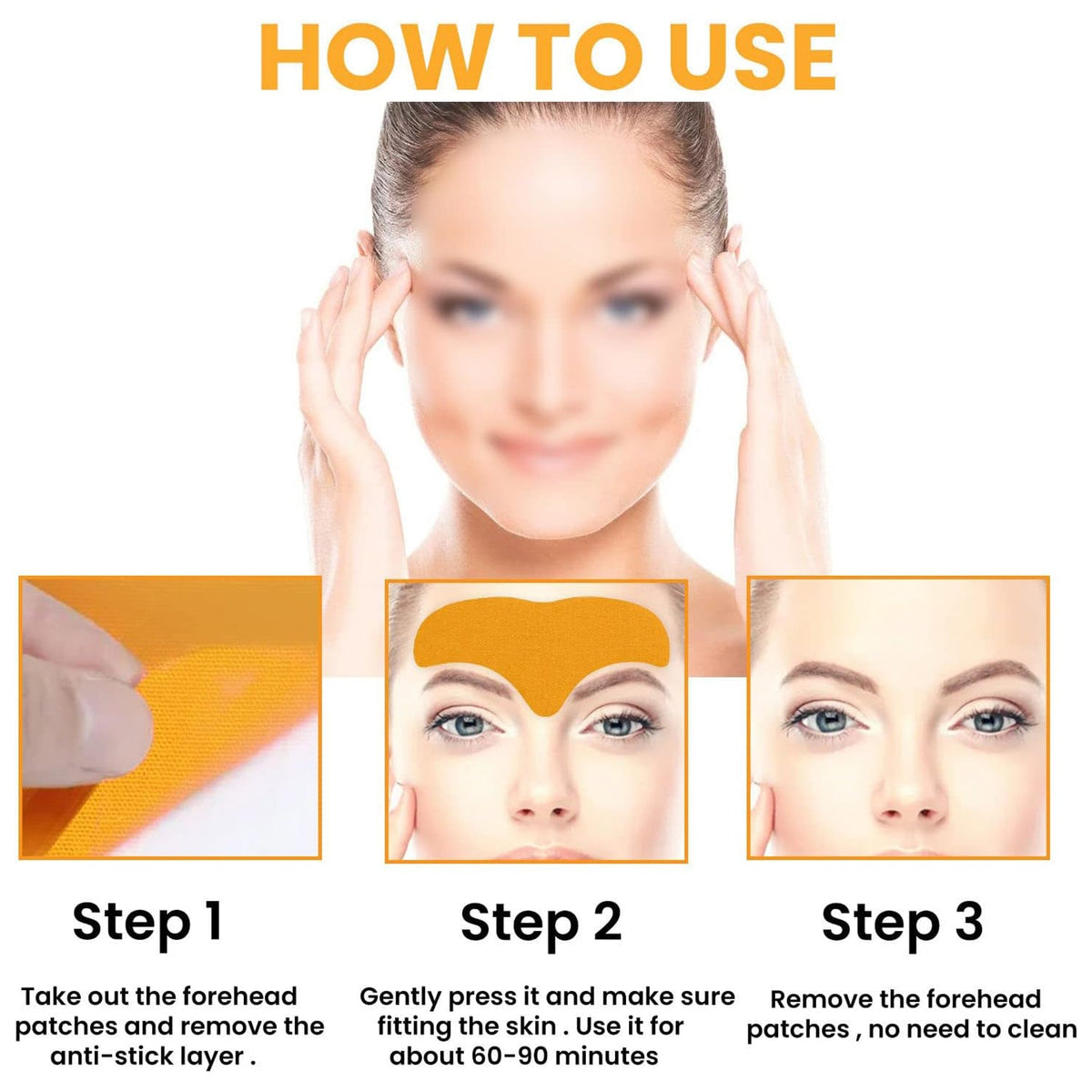 Forehead Wrinkle Patches (10 Pcs) – Anti-Aging Pads – view 6