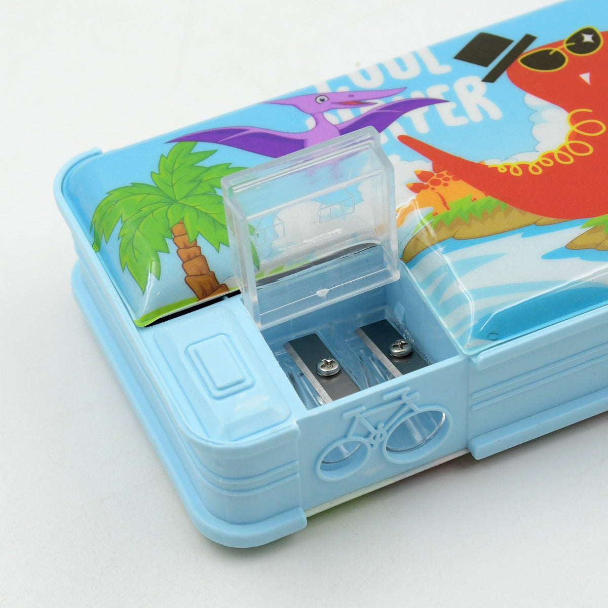 Kids Pencil Case – Dual Compartment Stationery Box – view 12