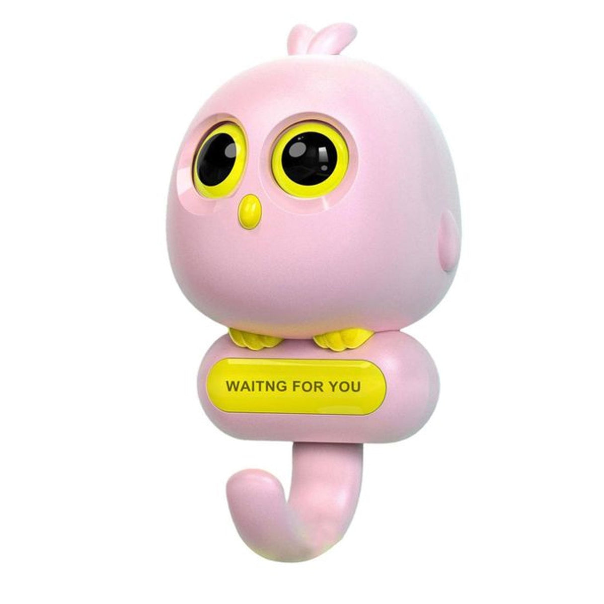 Cute Bird Wall Hook – Self-Adhesive, Blinking Eyes – alternate view