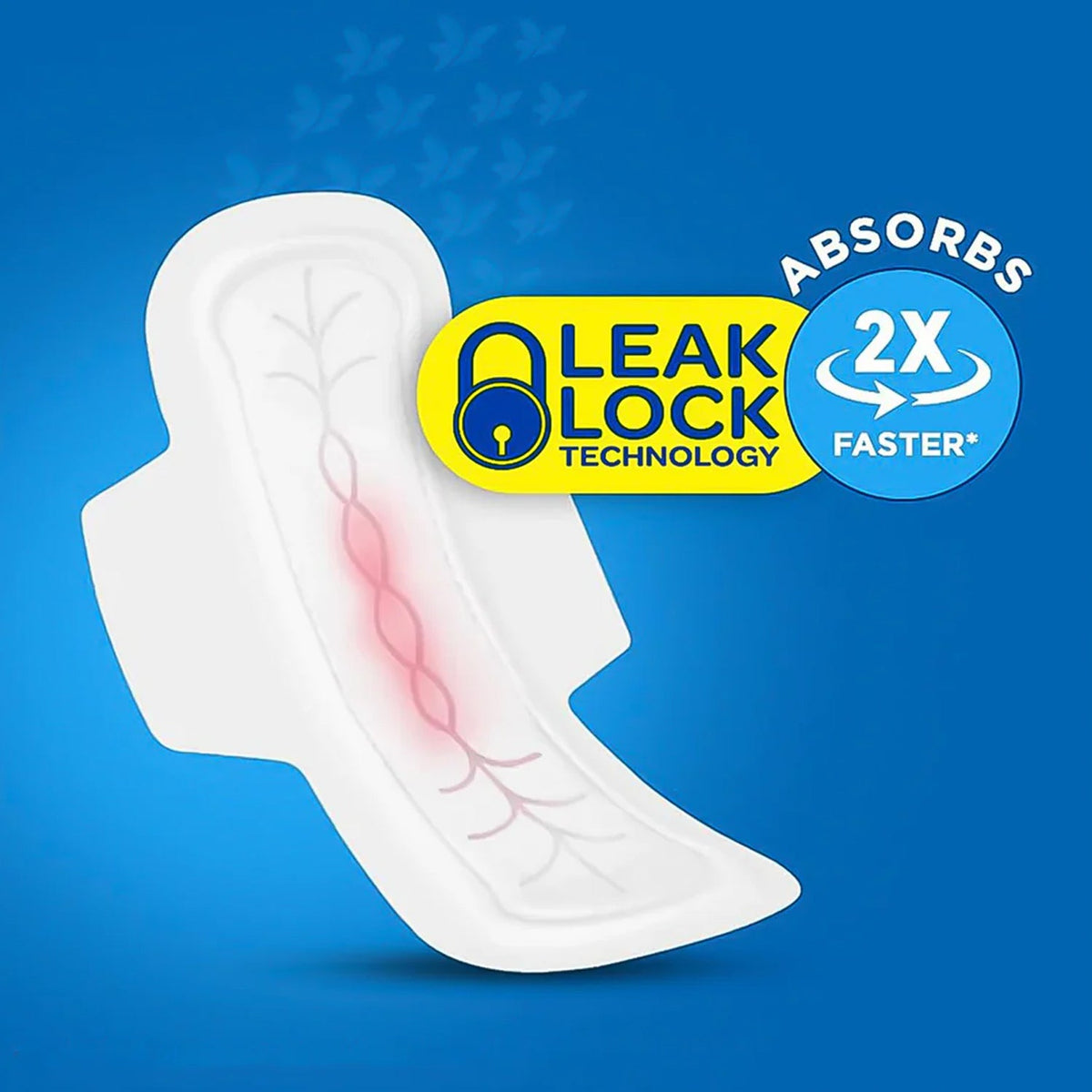 Sanitary Pads 330mm – Extra Long, 40-Pack for Heavy Flow – close-up