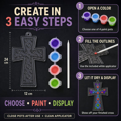 Acrylic Paint by Number Kit for Adults – 4 Colors – view 8