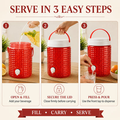 Plastic Water Jug 4.5 Litre – Diamond Cut & Leakproof – view 9
